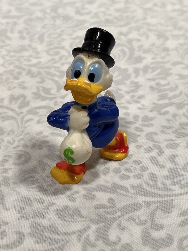 Disney Duck Tales Scrooge McDuck 2.25″ Tall PVC Figure 1991 Kellogg’s