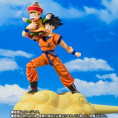 S.H. Figuarts Son Goku & Kid Gohan & Kintoun Exclusive Edition Bandai NEW – US