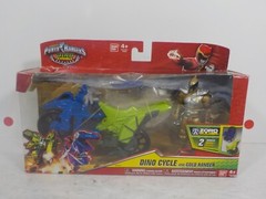 N A415 Power Rangers Dino Charge Dino Cycle & Gold Ranger Zord Builder (A)