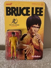 Super7 Bruce Lee ReAction Complete 3-Figure Set. 3.75 Figure Set.