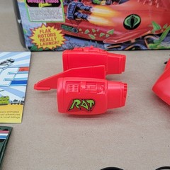 Vintage Hasbro 1991 G.I. Joe COBRA Rat Hovercraft Vehicle GI Joe Original Box
