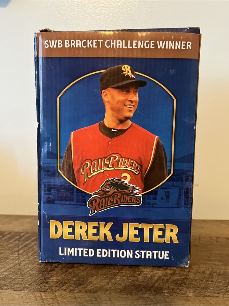 Scranton Rail Riders – Derek Jeter Limited Edition Statue – Original Box 2014