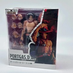 Bandai SHF Portgas D Ace One Piece Action Figure Articulated Toy Gift