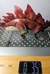 EvezBeadz Stegosaurus Dinosaur Action Figure Toy KG22119Y Indonesia Jurassic