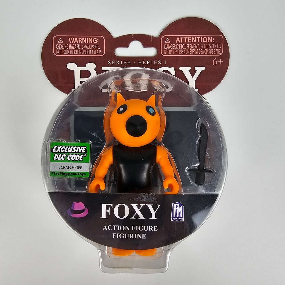 Piggy Foxy Action Figure 3.5″ Series 1 – Includes Dlc Items