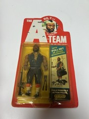 Vintage 80s Galoob A-TEAM Action Figures Lot 3 B.A. Murdock Hannibal Sealed MOC