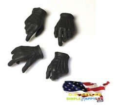 1/6 Joker black gloves hands replacement for 12″ male figure army hot toys ❶USA❶