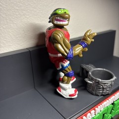 1991 Vintage TMNT Slam Dunkin’ Don Near Complete Figure Teenage Mutant Turtles