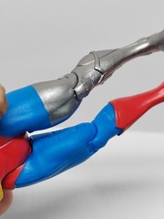 Superman (DC Super Powers) 5″ Figure McFarlane Toys Rare Collectible Silver/Blue