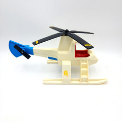 1974 Vintage Fisher-Price Adventure People Rescue Helicopter 305 Toy