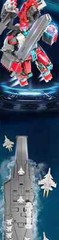 Transformation Toys SHANDONG Aircraft Carrier with 14 Plane Model Action Figure