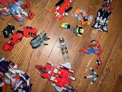 Transformer / Power Ranger / Toy Lot – Parts and Pieces EUC see photos