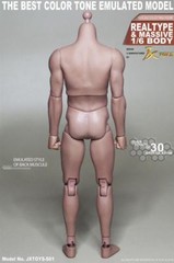 1/6 Male Muscular Body JXTOYS S01 NARROW SHOULDER 12″ Figure Bruce Lee ❶USA❶