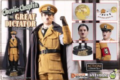 Charlie Chaplin Great Dictator 1/6 Deluxe Action Figure Infinite Statue Bubbles