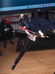 1/12 Custom Wired Coat Set For 6” VTOYS Sung Jin-Woo Action Figure（No Figure）