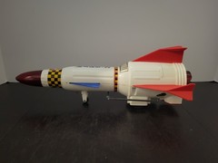 Battery Powered Space Rocket 1960s MARS 3 Vintage Original 100% COMPLETE w Box