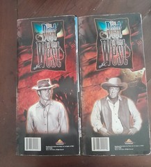 The Best of the West”Rawhide” Rowdy Yates, Matt Dillon (2) Figures 1997 NIB READ
