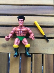 OVERTOP MAN MEXICO WILD BULL WITH BAT! MCT TOP WARRIOR MANNIX T.T. TOYS 90’s KO