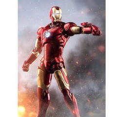 New ZD Toys Iron Man MK3, Illuminated Edition Action Figurine FGBMK3 Model Toy