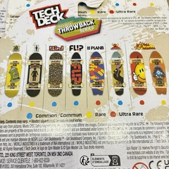 Tech Deck Skateboards: Throwback Series – Full Set of 8 (2 Rare/2 Ultra Rare) 🔥