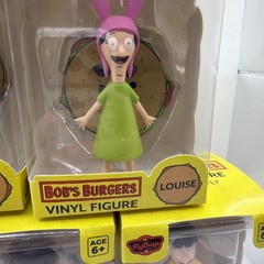 Bob’s Burger’s Set Of 5 Tina Louise Gene Linda Bob 4″ Figures Culturefly NEW NIB