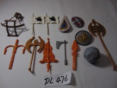 1995 Kenner Hasbro Dragonheart Movie 5 Figure Lot Accessories Weapons Catapult
