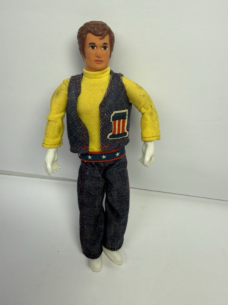 Vintage 1974 IDEAL Evel Knievel Road and Trail Figure Doll 7″ Exc. Cond. Rare!
