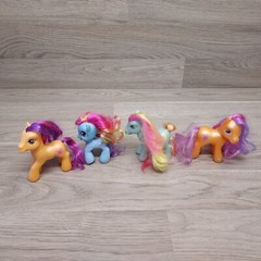 My Little Pony Hasbro Assorted Lot of 16 Various Sizes & Colors of Equine Ponies