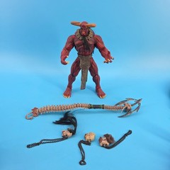 Chaos Comics Lucifer-Dark Alliance Action Figure Red Demon with Skull Staff