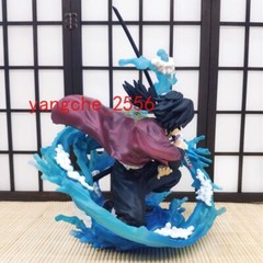 Demon Slayer Tomioka Giyuu Anime Peripherals Figure Ornaments PVC Collection NEW