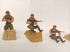 1974 Mattel heroes in Action Soldiers: 6-10
