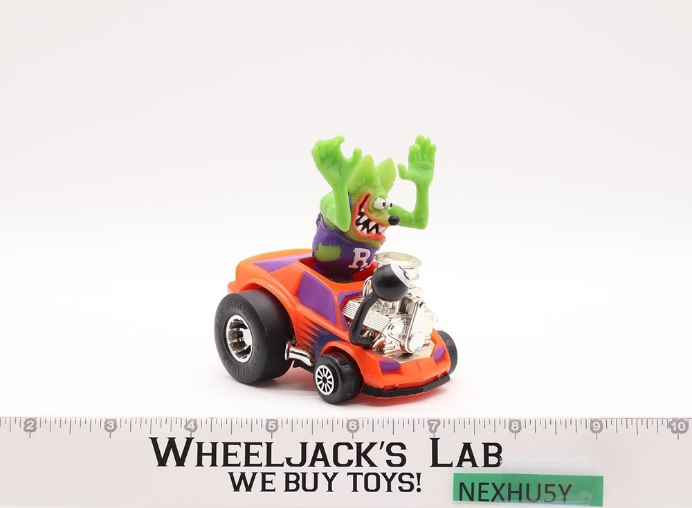 Rat Fink Rad Rods w/ Rockin’ Roadster 100% Complete 1990 Kenner Edward Roth