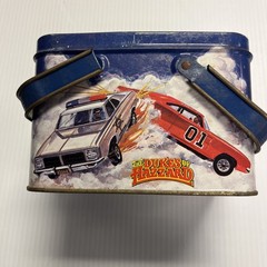 Dukes of Hazzard tin lunch pale vintage 1981
