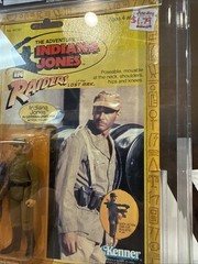 Indiana Jones in German Uniform Raiders of the Lost Ark Figure Kenner 1982 AFA75
