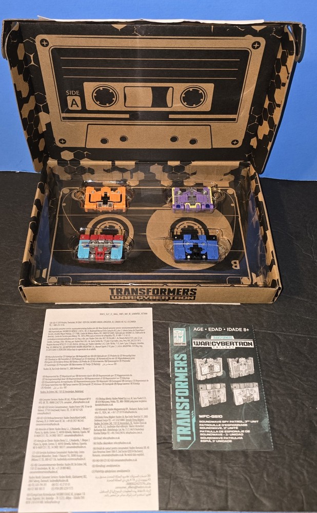 Transformers Generations Selects WFC-GS10 Soundwave Spy Patrol 3rd Unit Open Box