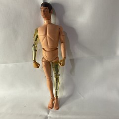 GI JOE Mike Powers 12” Action Figure Brunette Vintage Hasbro