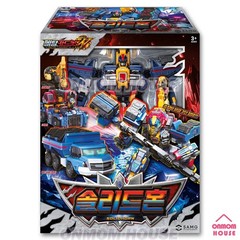 Metal Cardbot W Blaion + NightGriffon + SolidHorn Official 3 Figure Korean Toy