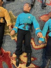 Vtg 1974 MEGO Star Trek Action Figures Lot of 6