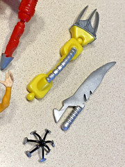 Vintage X-Men TAS The Animated Series Accessory Part Lot 1:12 Toy Biz MARVEL