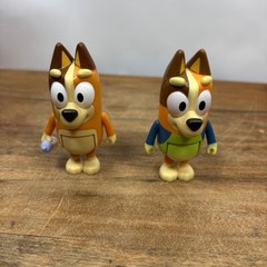 21 Pc Lot of Bluey and Friends Vinyl Figures Bingo Winton Indy 