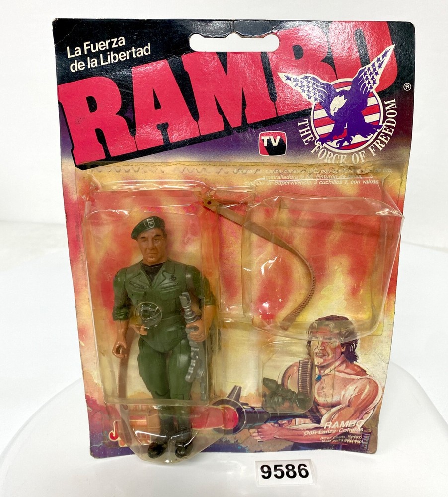 Rambo Colonel Trautman Sound Effect FX JOCSA Argentina 80’s not Coleco Glasslite