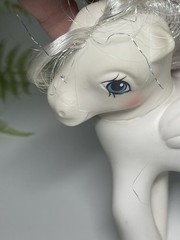 VTG 1980s G1 My Little Pony Princess Tiffany W/ Friendly Bushwoolie, Comb, Wand