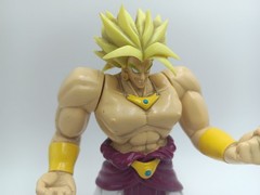 Broly Dragon Ball Jocsa Argentine Vintage 90 ´s Complete Figure Rare Not Bandai