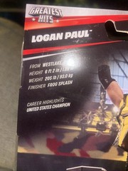 2026 WWE Mattel Elite Collection Greatest Hits Series 11 Logan Paul Figure New