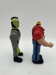 Vintage Kenner Real Ghostbusters Frankenstein Hard Hat Horror Figure Lot 1988-89
