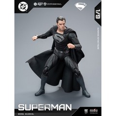 【US In-Stock】HIPLAY Fondjoy Black Superman 2.0 DC1026 Action Figure