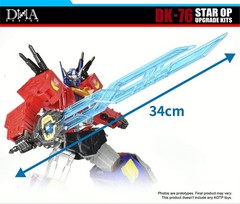 DNA DK-76 Weapon Sword Hands Upgrade Kit For Thirteen Star OP HOT ROD WIRH BONUS