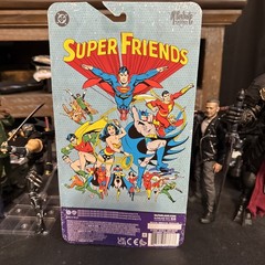 McFarlane DC Retro Super Friends CRYSTALIZED SUPERMAN 6″ Figure NEW RED PLATINUM