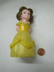 Disney Princess Belle In Yellow Dress Plastic Doll 5″ Toy Figure Cake Topper