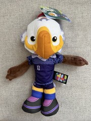 Jazwares FIFA® World Cup 2026 USA 10” Plush Official Clutch™ Bald Eagle NWT